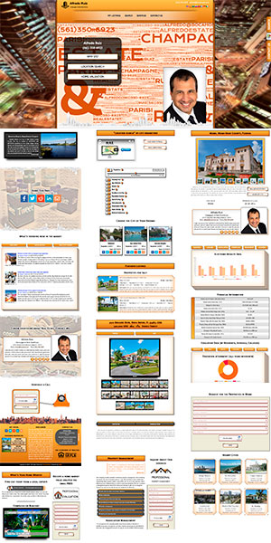 Website Template Orange