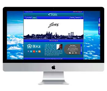 Color BLUE-100 for website for realtors