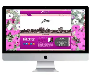 Color PINK-020 for website for realtors