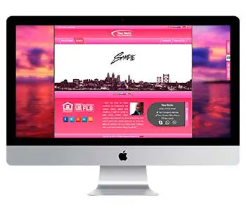 Color PINK-030 for website for realtors