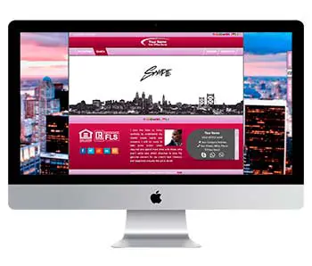 Color VIOLET-010 for website for realtors