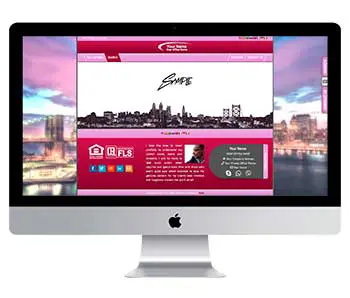 Color VIOLET-020 for website for realtors