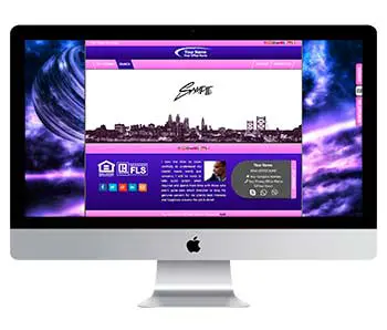 Color VIOLET-030 for website for realtors