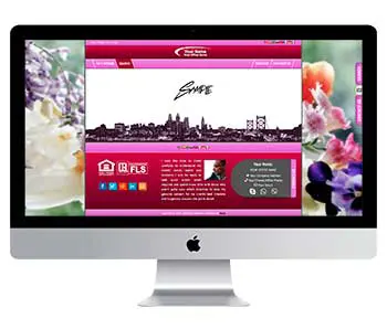 Color VIOLET-040 for website for realtors