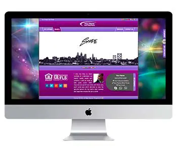 Color VIOLET-070 for website for realtors