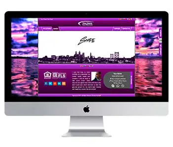 Color VIOLET-090 for website for realtors