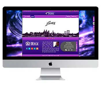 Color VIOLET-100 for website for realtors